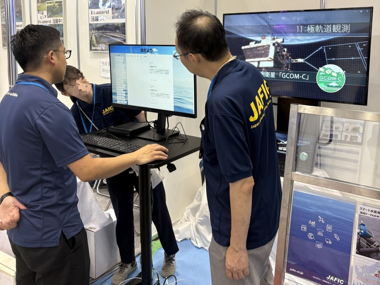 展示ブースの様子