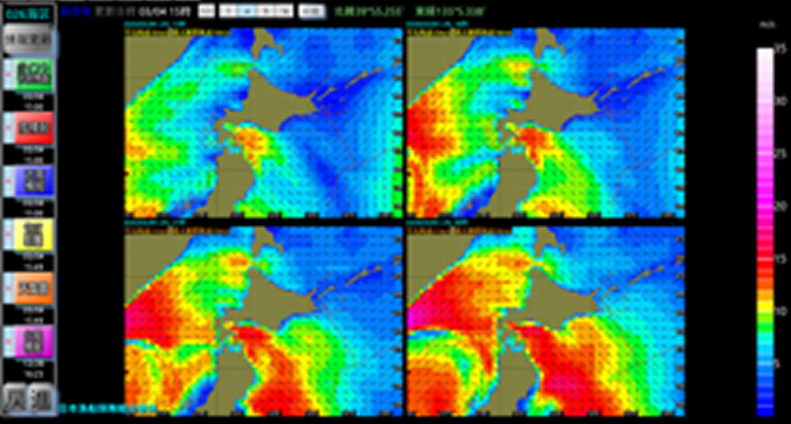 風向風速予測情報